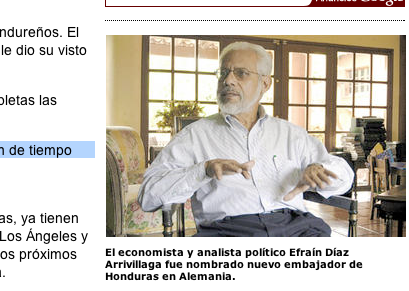 Bericht von "La Prensa": Díaz Arravillaga als Botschafter nach Berlin