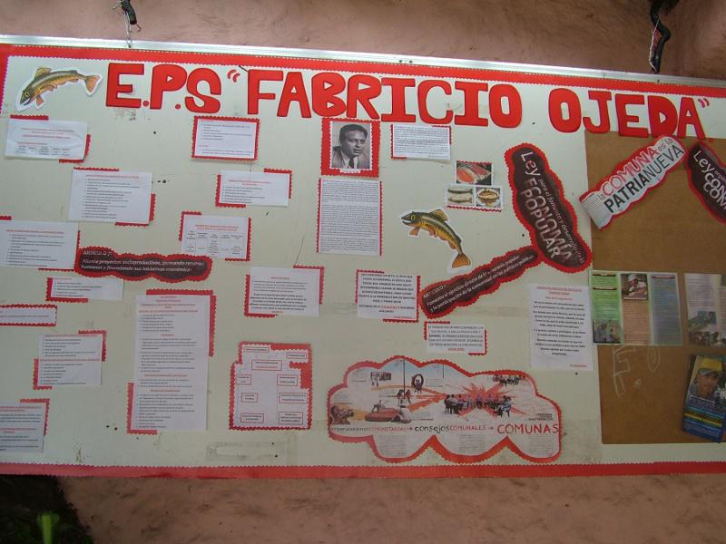 Der Arbeitsplan der Produktionseinheit Fabricio Ojeda Der Arbeitsplan der Produktionseinheit Fabricio Ojeda