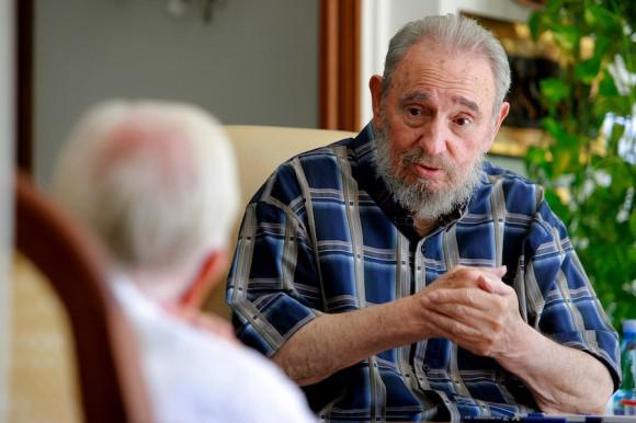 Zusammenkunft mit Fidel Castro