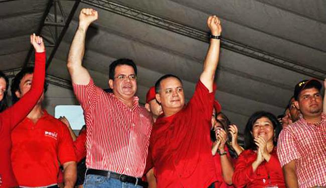 José Gregorio Briceño und Diosdado Cabello