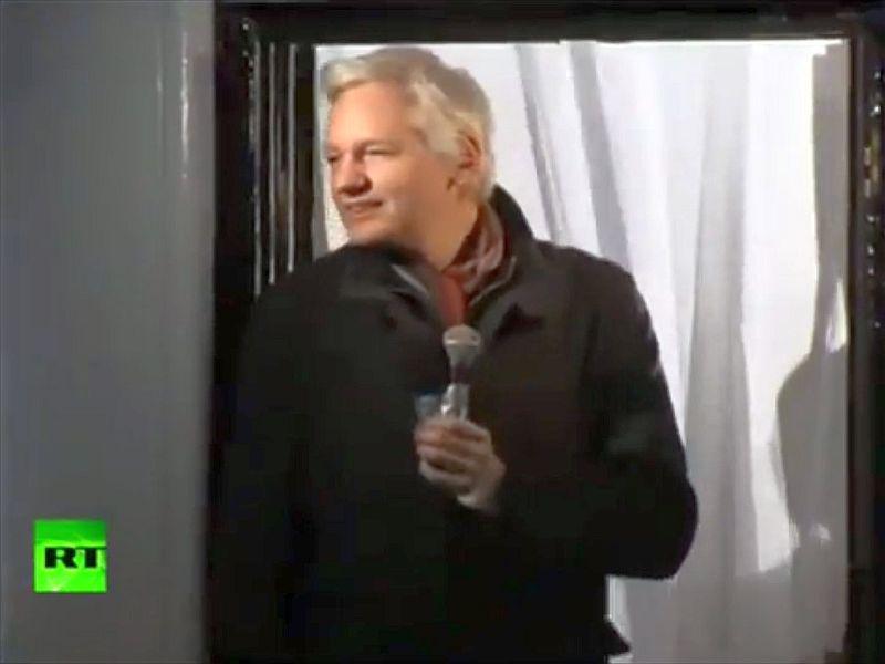 Wikileaks-Gründer Julian Assange aus der Botschaft Ecuadors in London