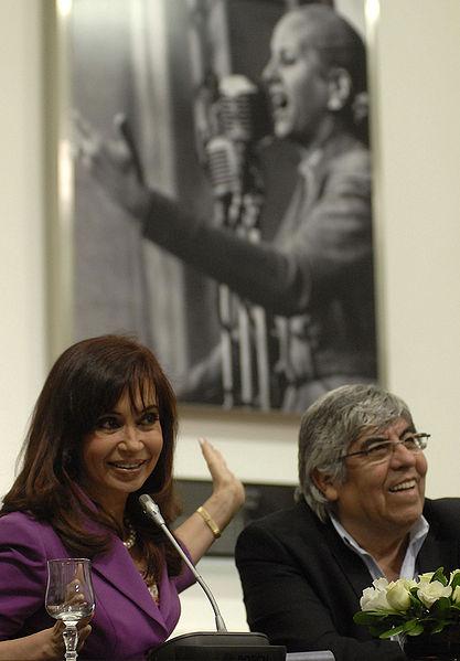 Ein Bild aus besseren Tagen: Präsidentin Cristina Fernández und CGT-Chef Hugo Moyano