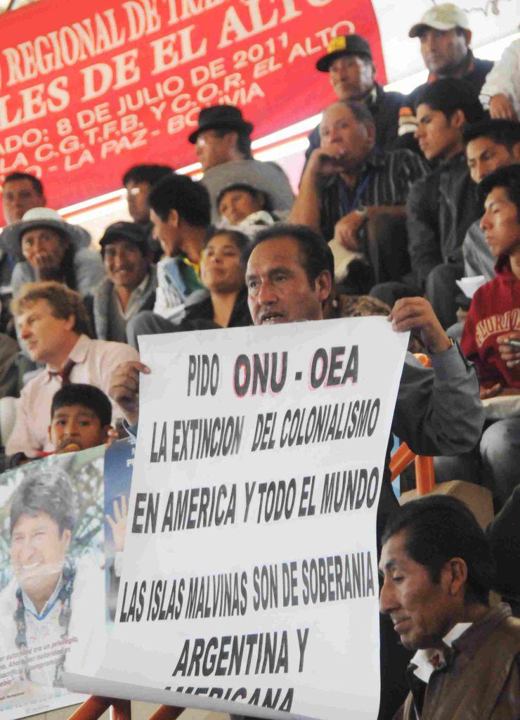 "Die Malwinen sind Teil der Souveränität Argentiniens und Amerikas " - ein Teilnehmer fordert von der OAS ein Ende des Kolonialismus "Die Malwinen sind Teil der Souveränität Argentiniens und Amerikas " - ein Teilnehmer fordert von der OAS ein Ende des Kolonialismus