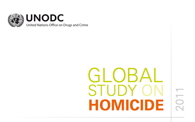 Titelblatt der UNDOC-Studie zu Morden weltweit