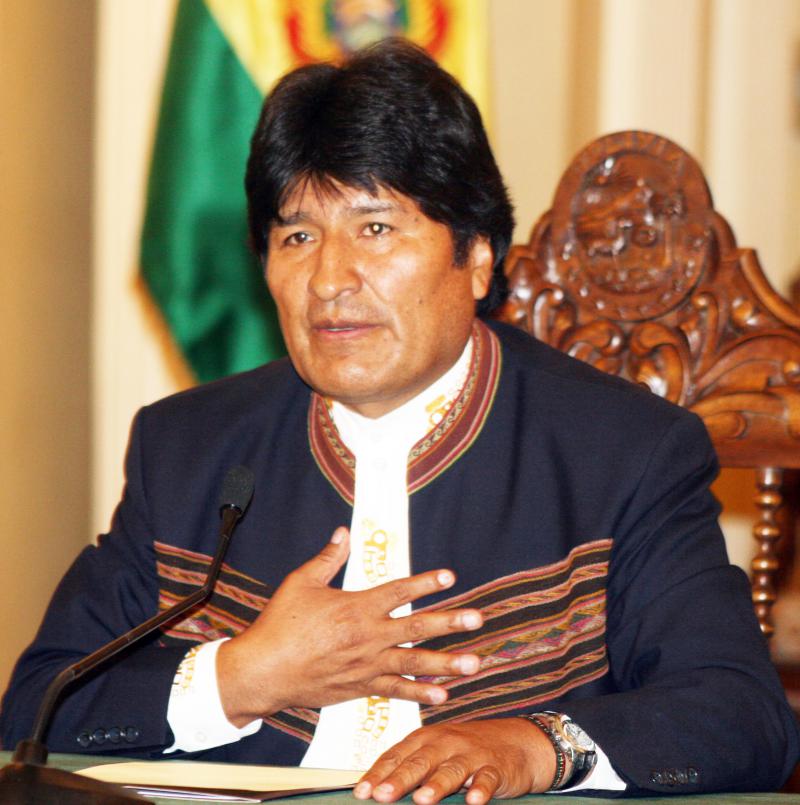 Präsident Evo Morales will landwirtschaftliche Produktion des Landes erhöhen