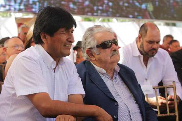Evo Morales und José Mujica