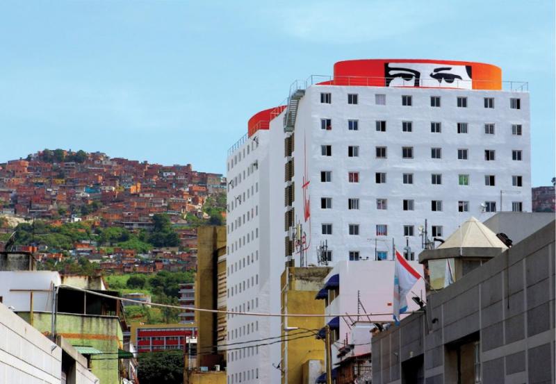 Neubau der "Gran Misión Vivienda" in Caracas