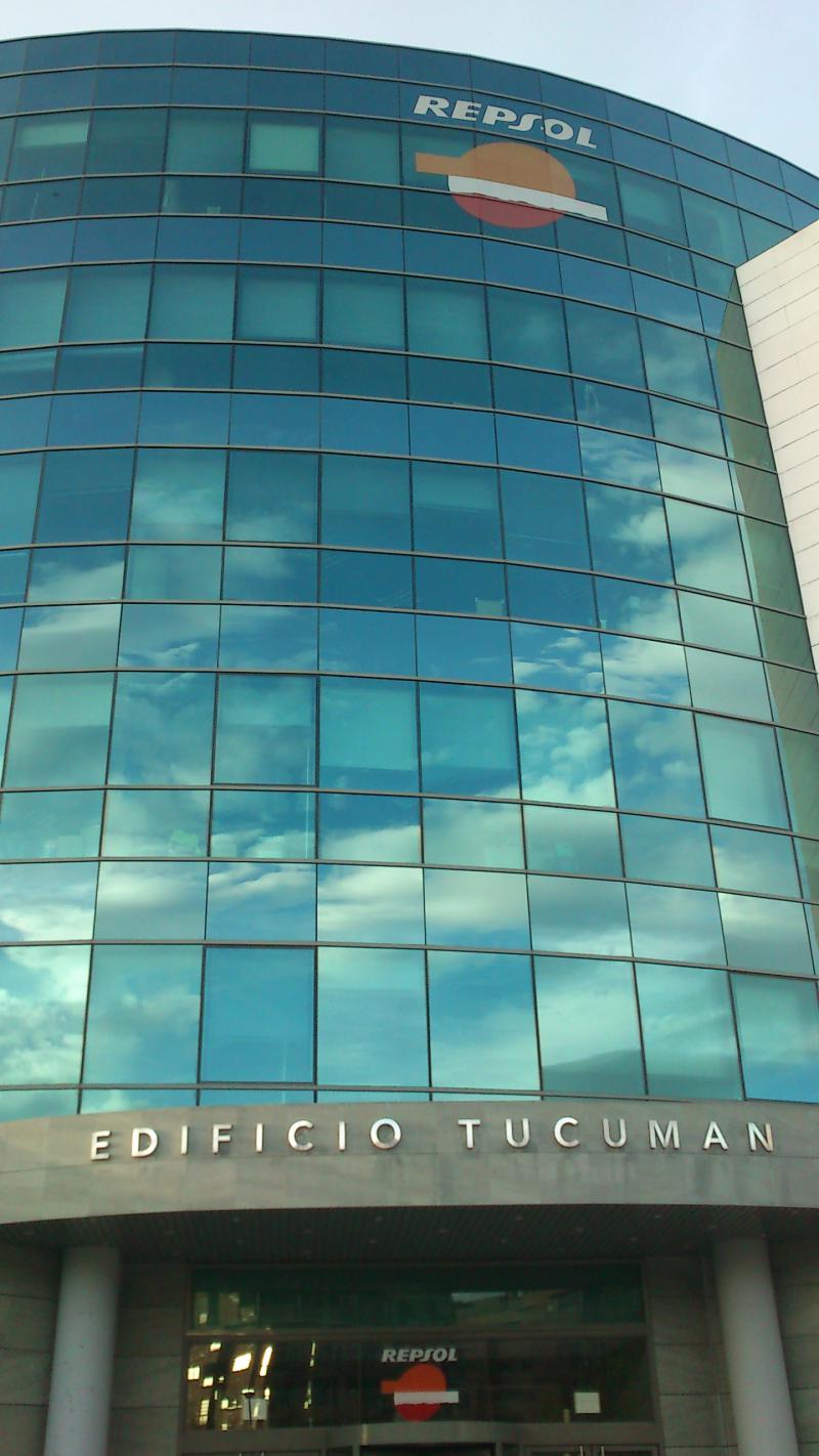 Gebäude von Repsol in der argentinischen Provinz Tucumán.
