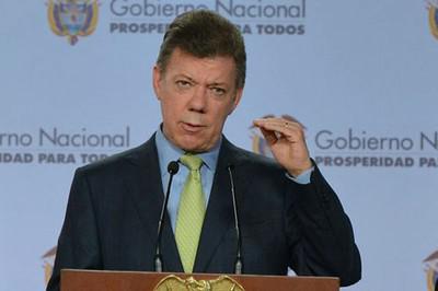 Der kolumbianische Präsident Juan Manuel Santos erkärte die Verhandlungspause für legitim