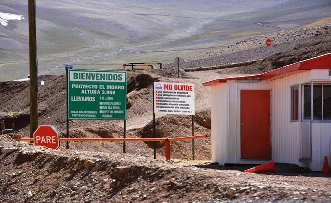 Der Abbau von Kuper und Gold in der Mine El Morro wurde gestoppt