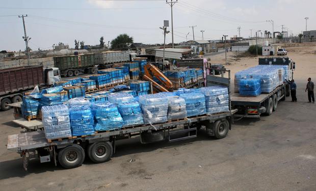 Konkrete Hilfe: LKW's bringen sechs Tonnen medizinische Hilfsgüter aus Kuba via Ägypten in den Gaza-Streifen