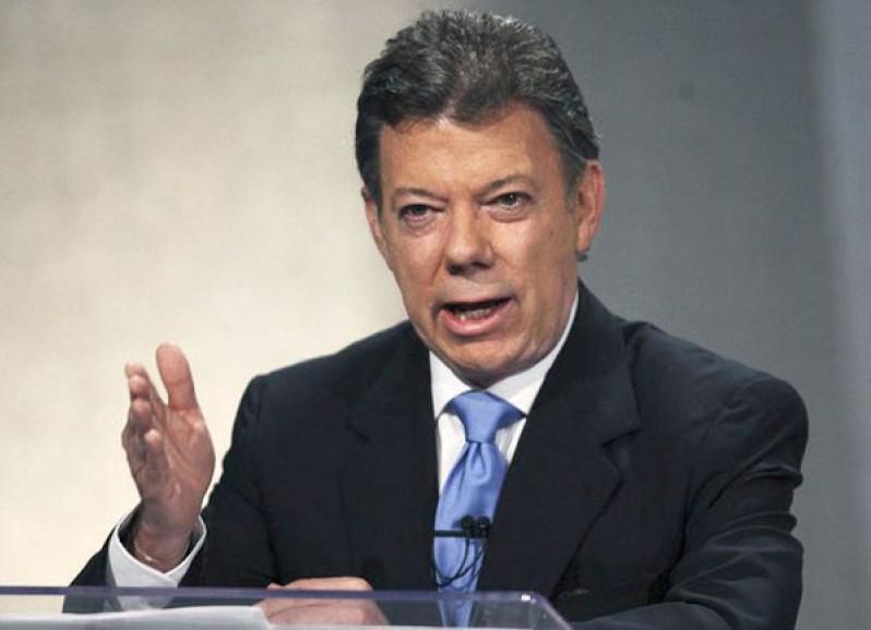 Präsident Santos lehnt eine Waffenruhe strikt ab