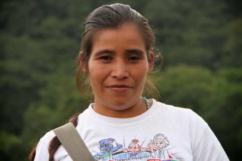 María Santos Domínguez wurde mit Macheten, Stöcken und Steinen attackiert