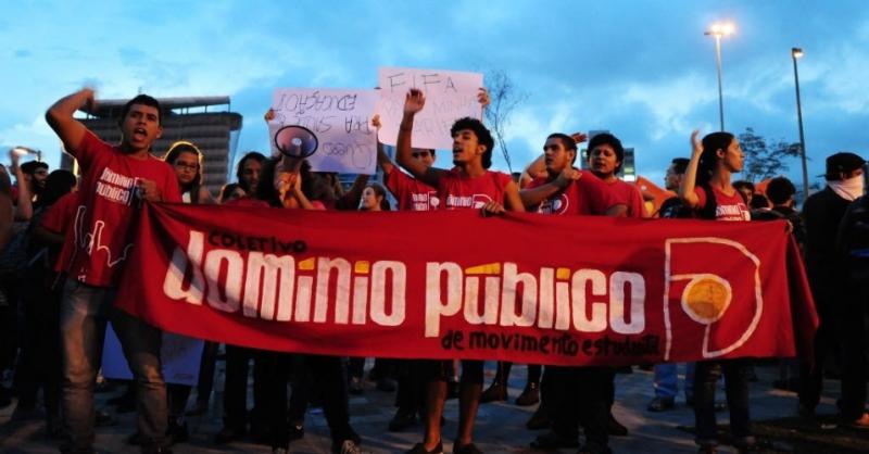 Anti-WM Demonstration in São Paulo