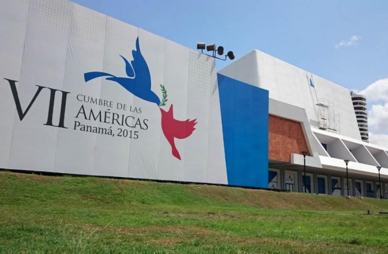 Das Kongresszentrum Atlapa, Austragungsort des 7. Amerikagipfels