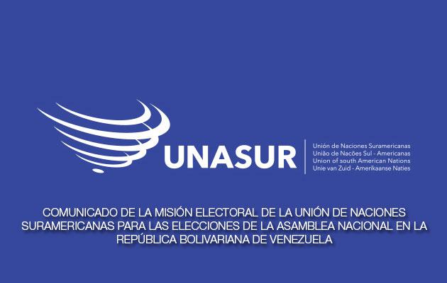 Die Wahlbegleitermission der Unasur verurteilt Gewalttaten im Wahlkampf
