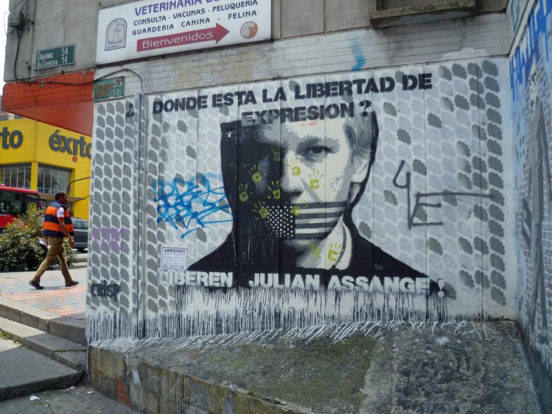 "Wo ist die Meinungsfreiheit geblieben" – Sternfahrt für Wikileaks-Mitbegründer Julian Assange