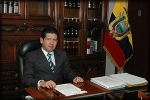 Prüft Berufung: Ecuadors Generalstaatsanwalt Diego García