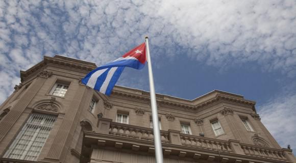 Nach 54 Jahren weht die kubanische Fahne wieder in Washington