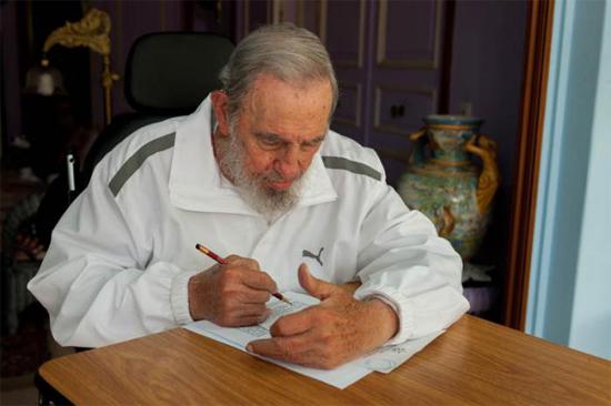 Gab seine Stimme zu Hause ab: Fidel Castro