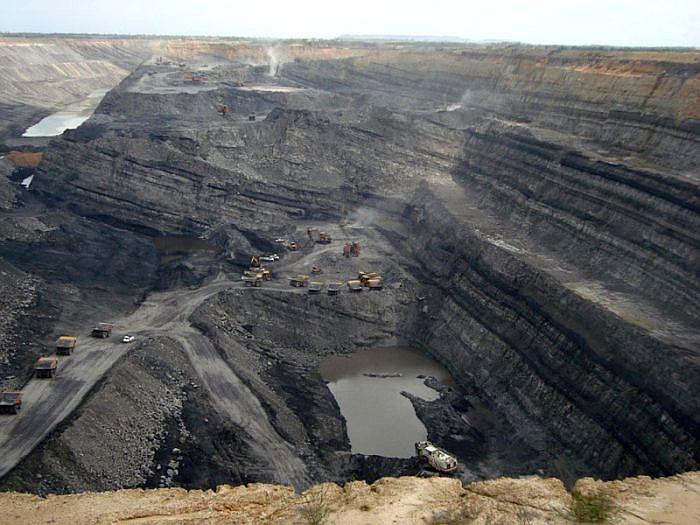 Die Calenturitas-Mine nahe dem Dorf El Hatillo