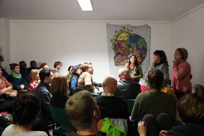 Angeregte Diskussion über die Chancen auf einen Frieden mit sozialer Gerechtigkeit in Kolumbien Angeregte Diskussion über die Chancen auf einen Frieden mit sozialer Gerechtigkeit in Kolumbien