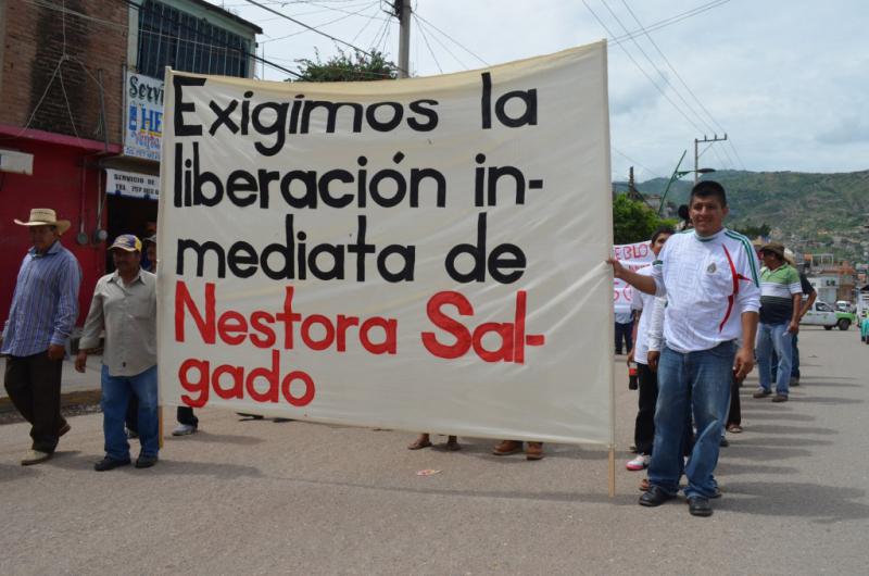 "Wir fordern die sofortige Freilassung von Nestora Salgado"