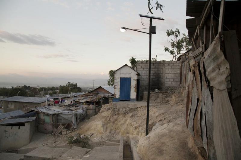 Das Armenviertel Campeche sieht heute noch so aus wie kurz nach dem Erdbeben 2010