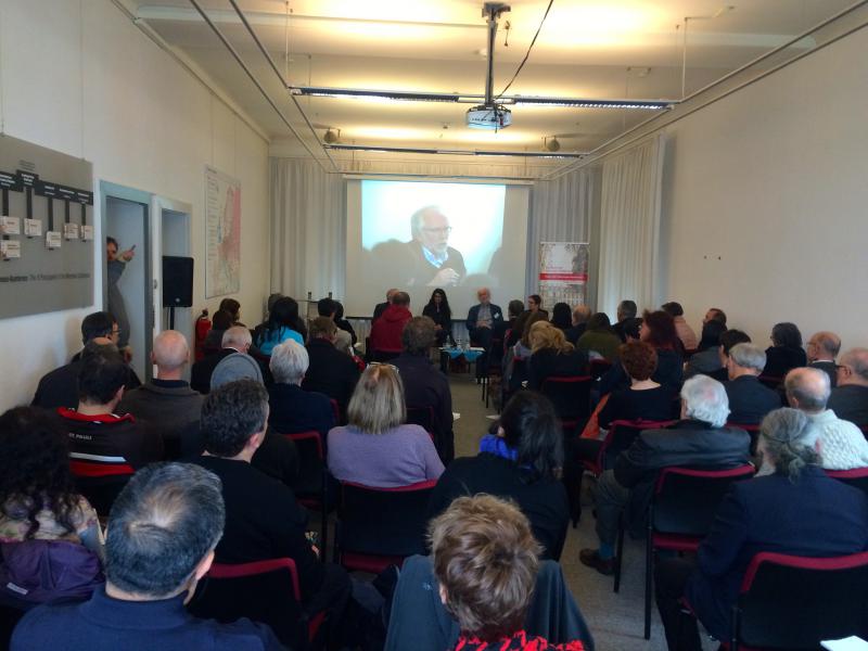 Teilnehmer und Referenten des Seminars zur Colonia Dignidad im Haus der Wannsee-Konferenz