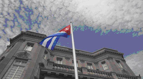 Wiedereröffnung der kubanischen Botschaft in Washington am 20. Juli 2015