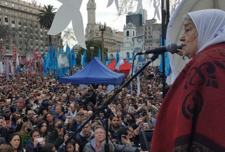 Ruft ihre Anhänger wieder zu "Demonstrationszüge des Widerstands" auf: Hebe de Bonafini