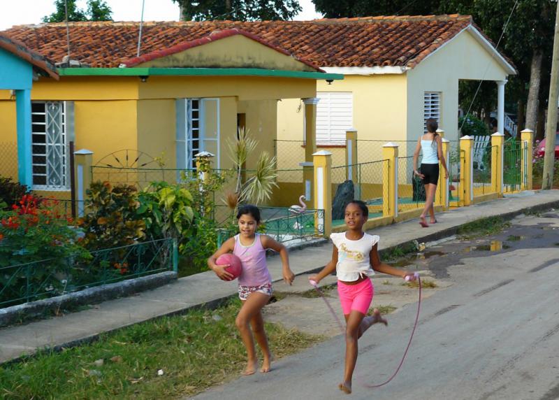 Mädchen in Viñales, Kuba