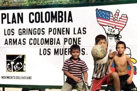 "Plan Colombia - die Gringos stellen die Waffen, Kolumbien die Toten"