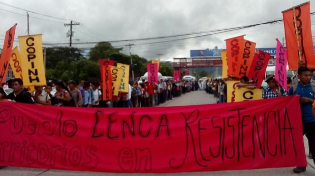 Die indigene Lenca-Gemeinschaft leistet Widerstand gegen das Wasserkraftprojekt "Agua Zarca" in Honduras