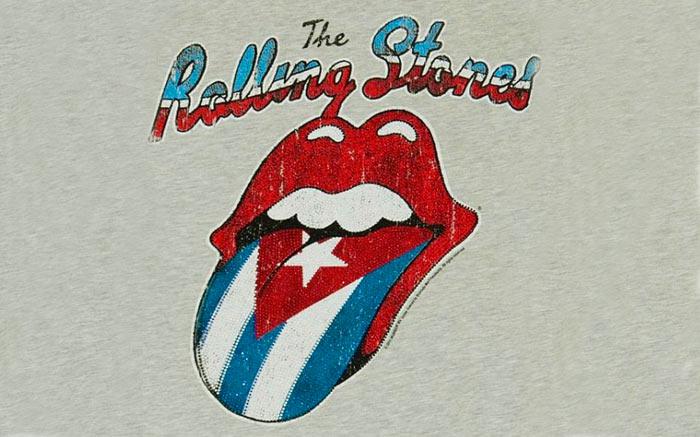 Das Stones-Logo a la cubana