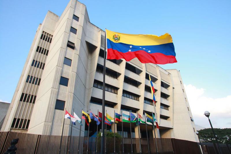 Sitz des Obersten Gerichtes von Venezuela in Caracas, Venezuela