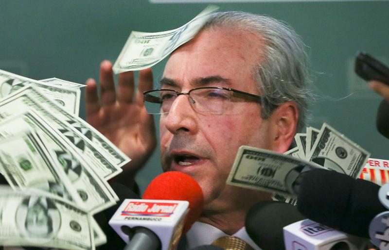 Wurde im April dieses Jahre zu 15 Jahren Haft verurteilt: Der frühere Vorsitzende des Abgeordnetenhauses, Eduardo Cunha