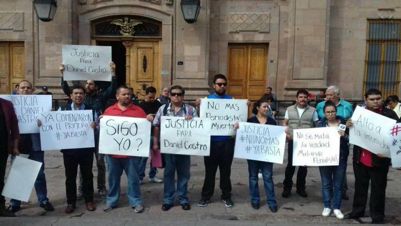 Proteste nach dem Verschwinden von Esqueda Castro