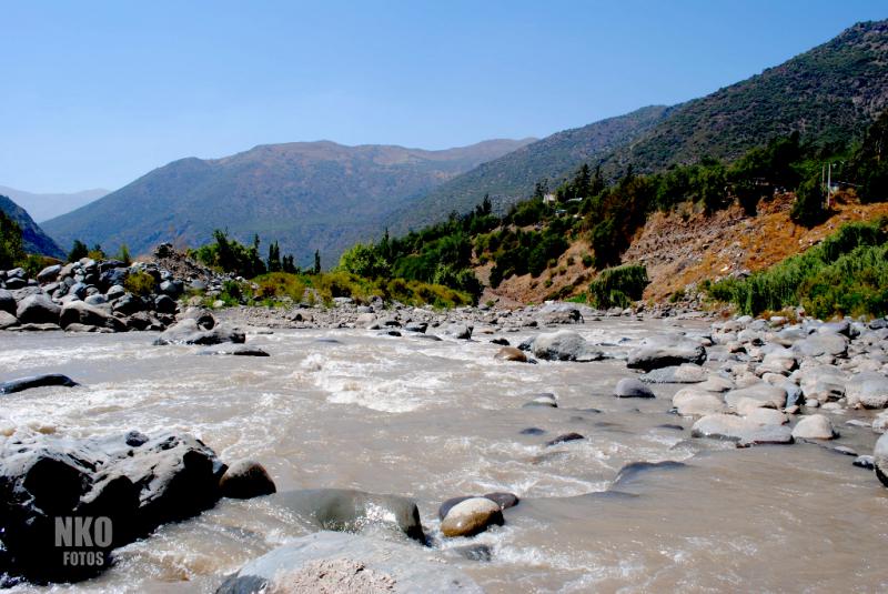 Der Río Maipo ist für die Wasserversorgung der chilenischen Hauptstadt wichtig