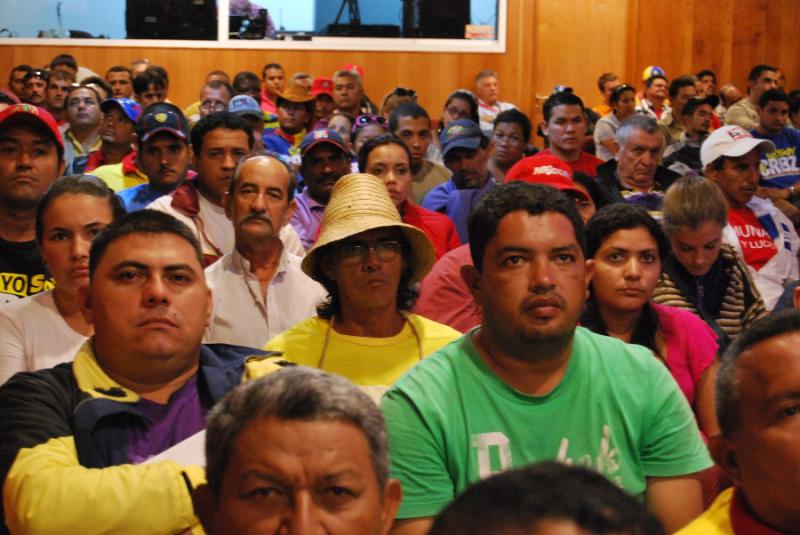 "Niemand kann leugnen, dass in Venezuela ein neues revolutionäres Subjekt geschaffen wurde". (Beim ersten landesweites Treffen der Comunas in Venezuela, Mai 2013)