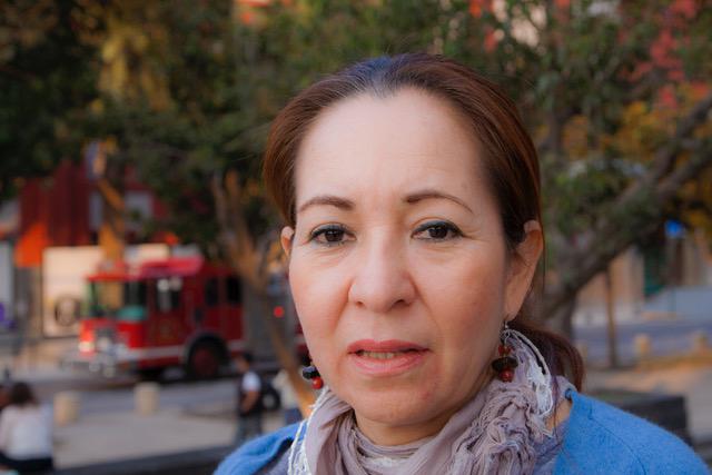 Ana Enamorado aus Honduras lebt jetzt in Mexiko, wo ihr Sohn verschwand