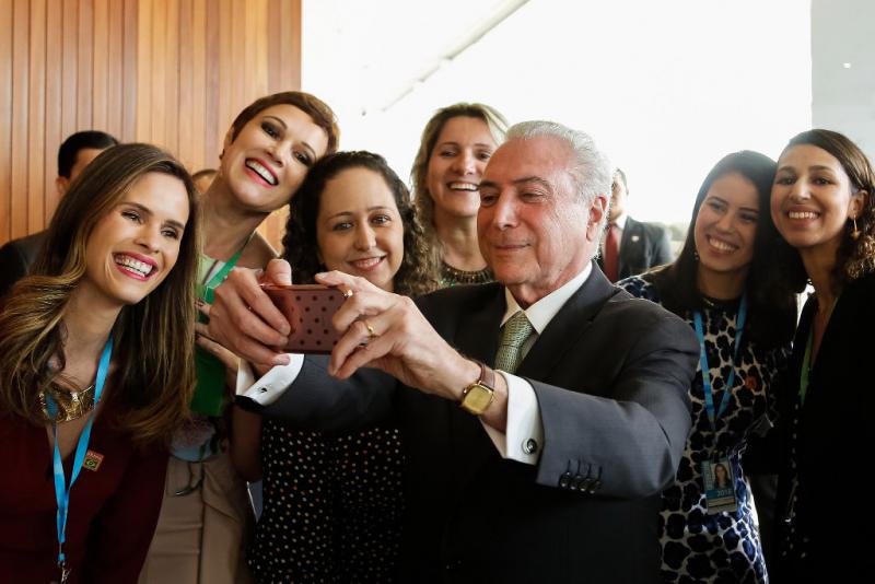 Brasiliens De-facto-Präsident Temer:  nur zwei Prozent Zustimmung in der Bevölkerung, aber Putsch-Ziele erreicht