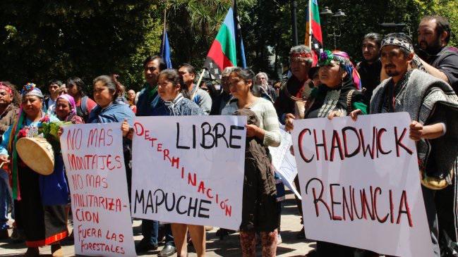 In der chilenischen Stadt Temuco gab es starke Proteste gegen die Militärpolizei und für den Schutz der Mapuche
