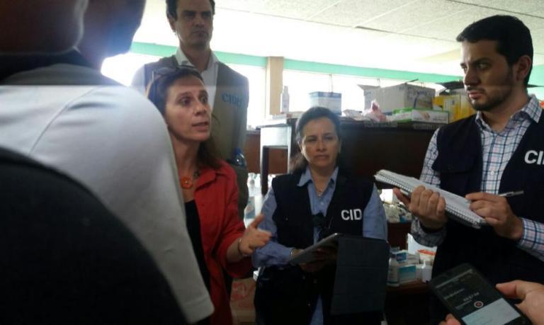 Eine Delegation der Interamerikanischen Menschenrechtskommission hält sich in Managua, Nicaragua auf
