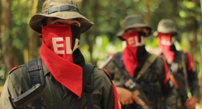 Guerilleros der ELN in Kolumbien