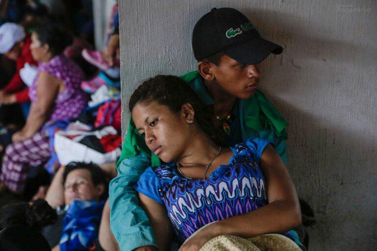 Auf der Flucht vor Gewalt und Armut: In den vergangenen Tagen sind in Chiapas über 7.000 Geflüchtete angekommen