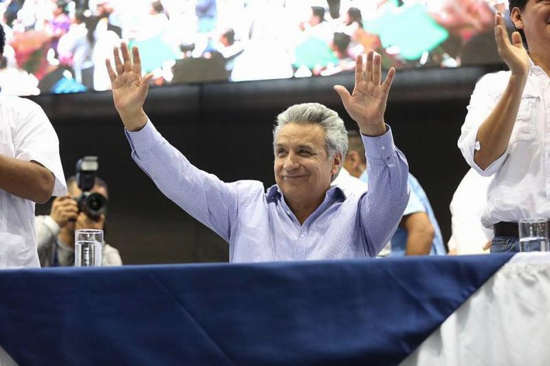 Gewann die Wahlen 2017 mit dem Versprechen auf Kontinuität der Bürgerrevolution: Ecuadors Präsident Lenín Moreno