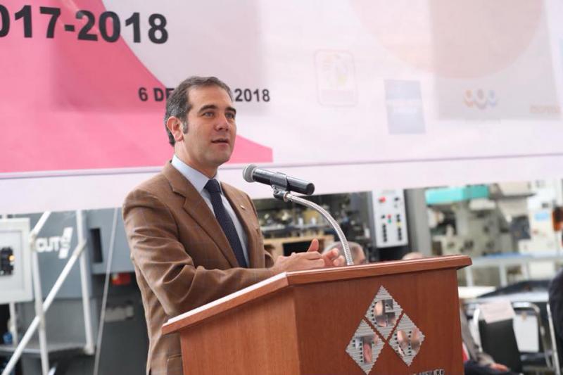 Sieht kein Problem für den Wahlablauf in Mexiko durch die Morde an Kandidaten: Der Direktor der Wahlbehörde, Lorenzo Córdova, bei einer Pressekonferenz am 6. Mai