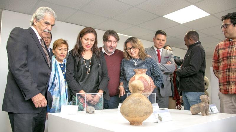 Die Gegenstände aus dem Fall Kuchenmüller wurden jetzt vom Kulturministerium in Ecuador präsentiert