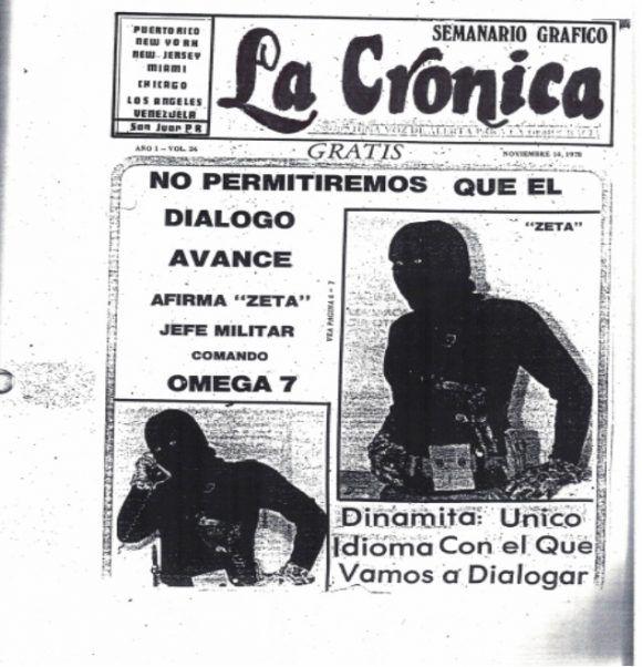 "Dynamit: Die einzige Sprache, in der wir reden werden": Gegen den Dialog gerichtete Propaganda der konterrevolutionären Gruppe Omega 7